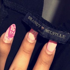 Brandy Melville overall shorts romper